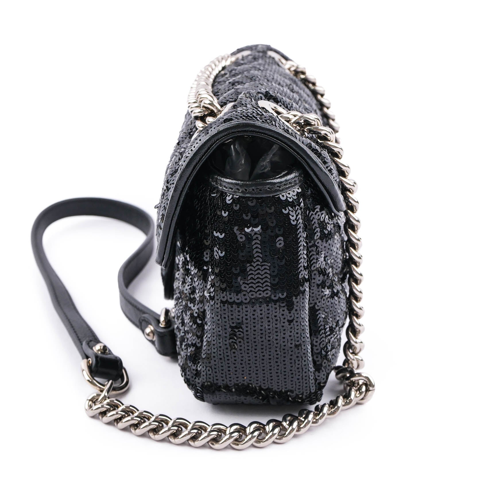 Gucci GG Marmont Sequin Small Shoulder Bag