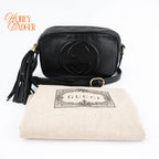 Gucci Soho Disco Small Black Leather Rank A