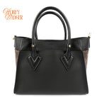 Louis Vuitton On My Side PM Calf Leather/Monogram Black Rank A