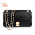 Louis Vuitton Saint Germain PM Monogram Empreinte Noir Black Leather Chain Shoulder Bag M48931