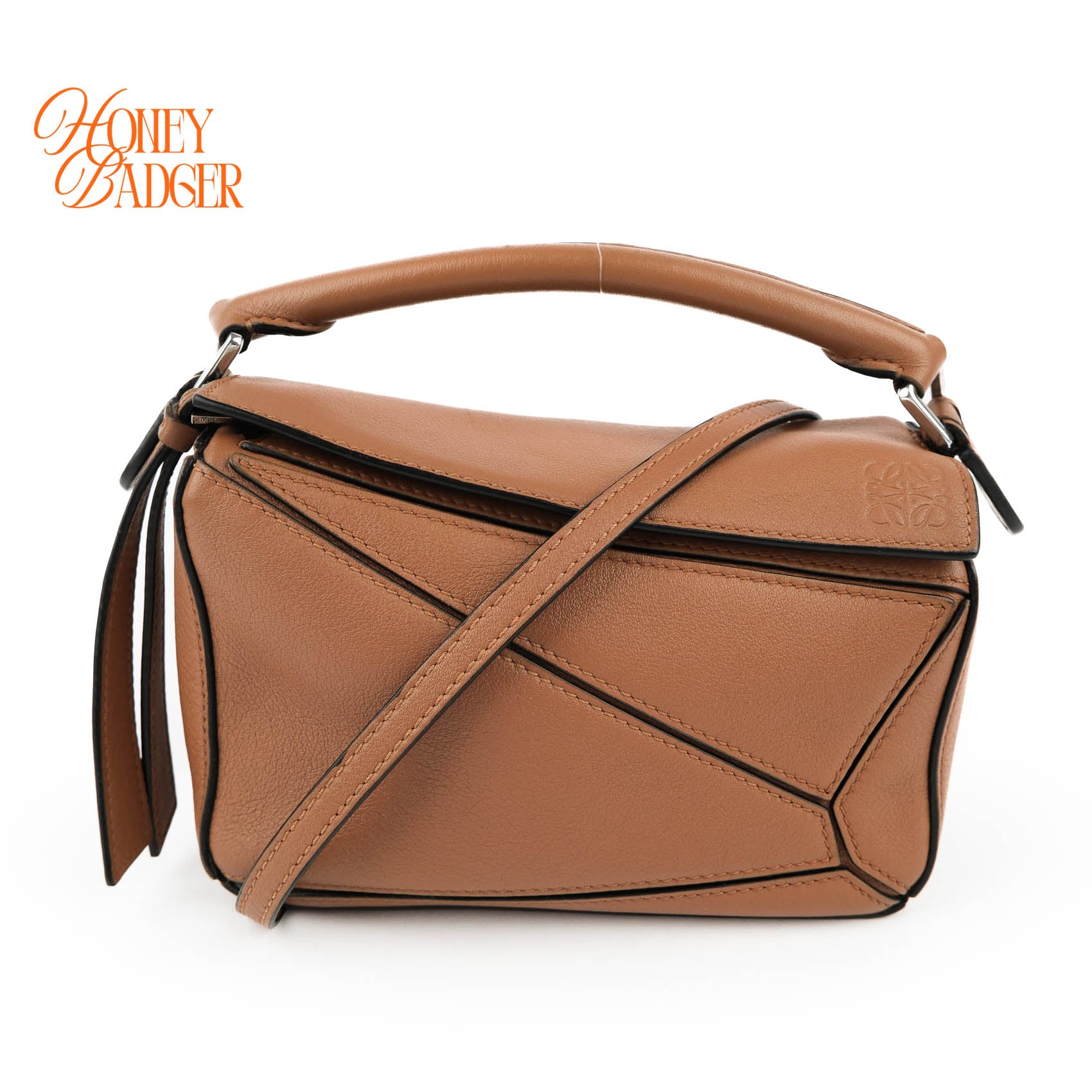 Loewe Puzzle Mini Classic Calfskin - Tan