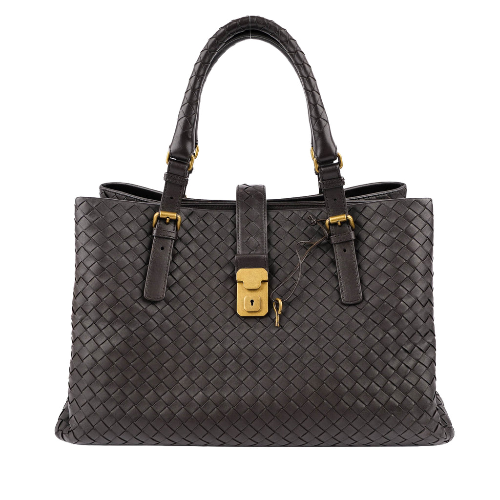 Bottega Veneta Large Roma Tote - Rich [Ebano/Brown] 171265 VQ130 2040