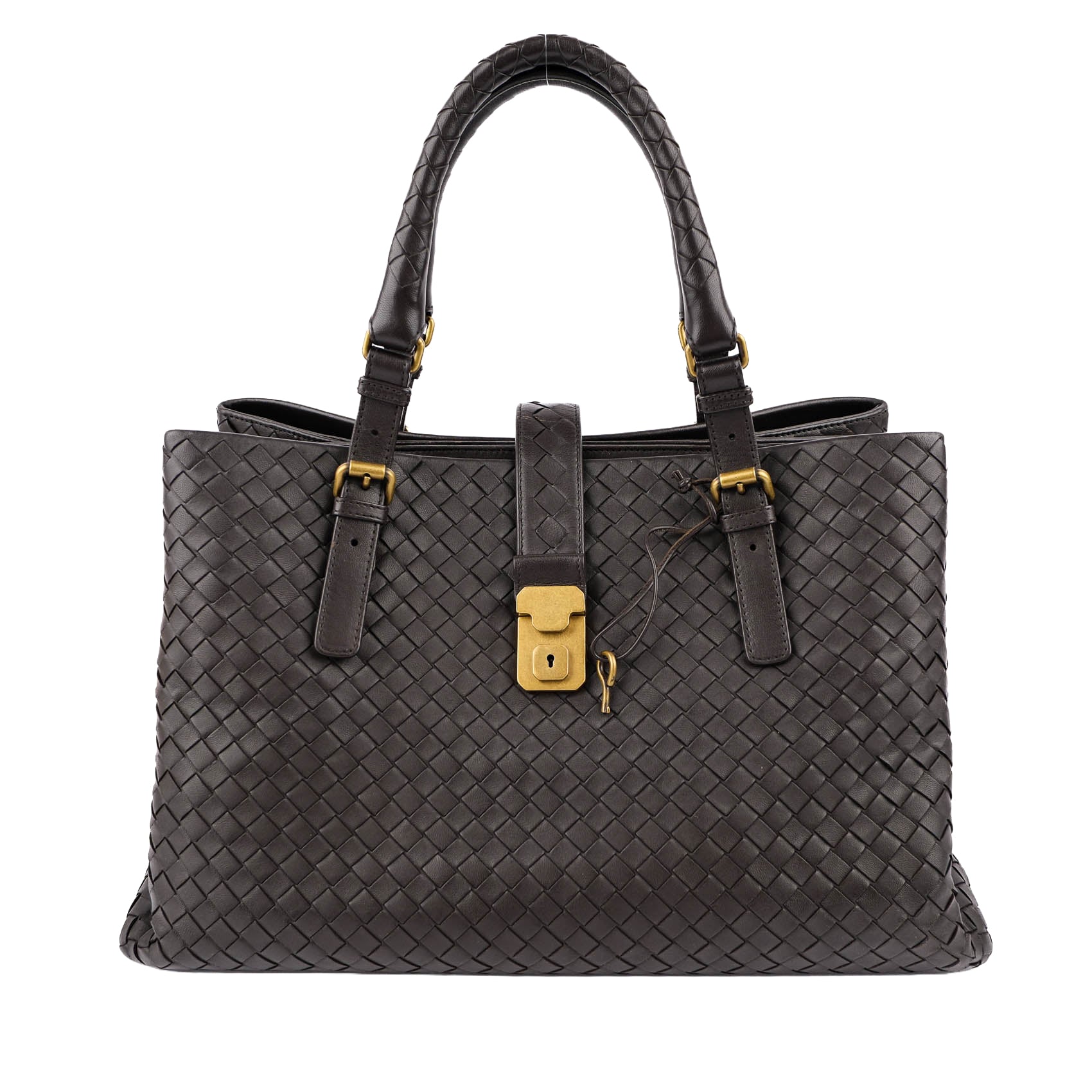 Bottega Veneta Large Roma Tote - Rich [Ebano/Brown] 171265 VQ130 2040