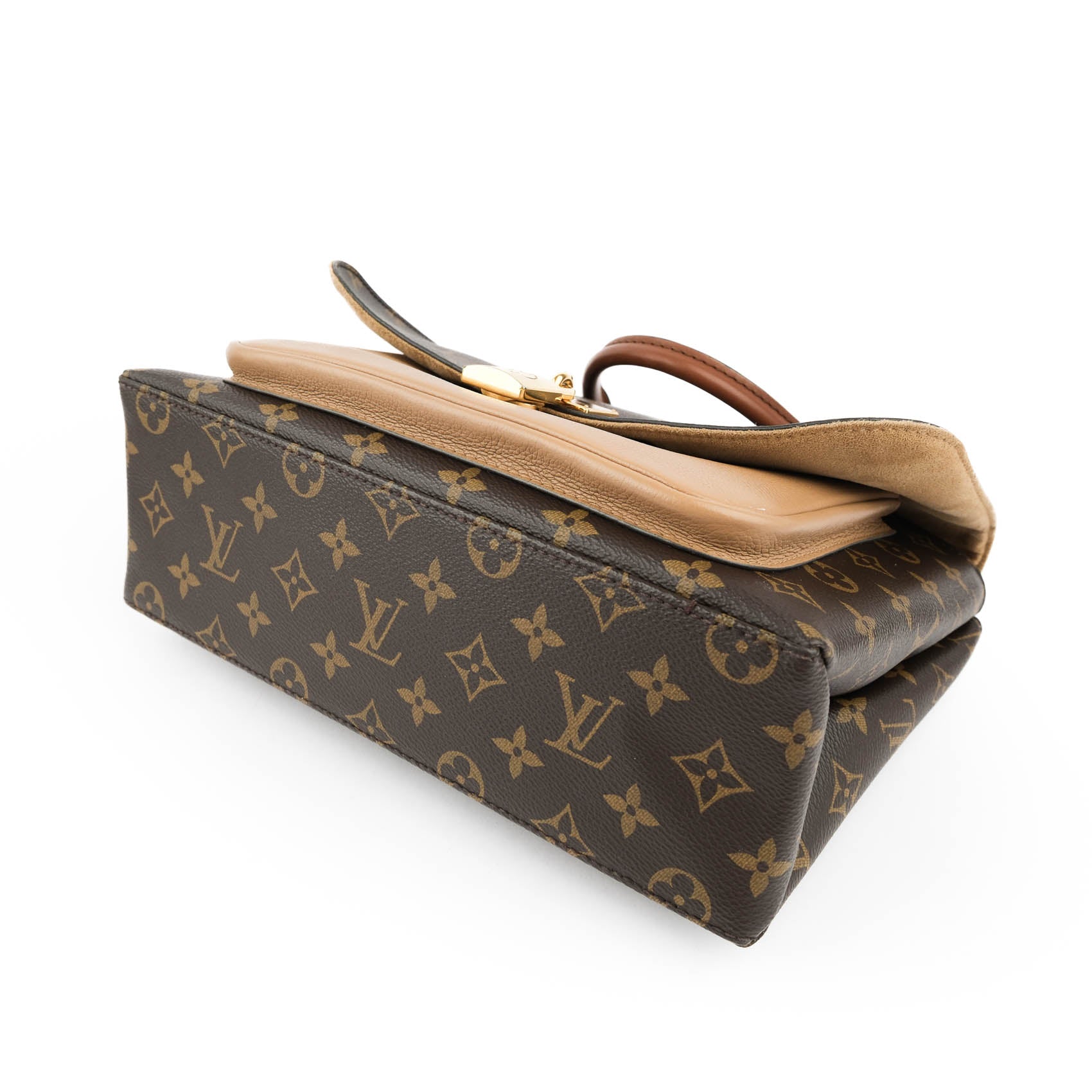 Louis Vuitton Marignan Messenger Bag Monogram Canvas Sesame Leather M44259 2-Way