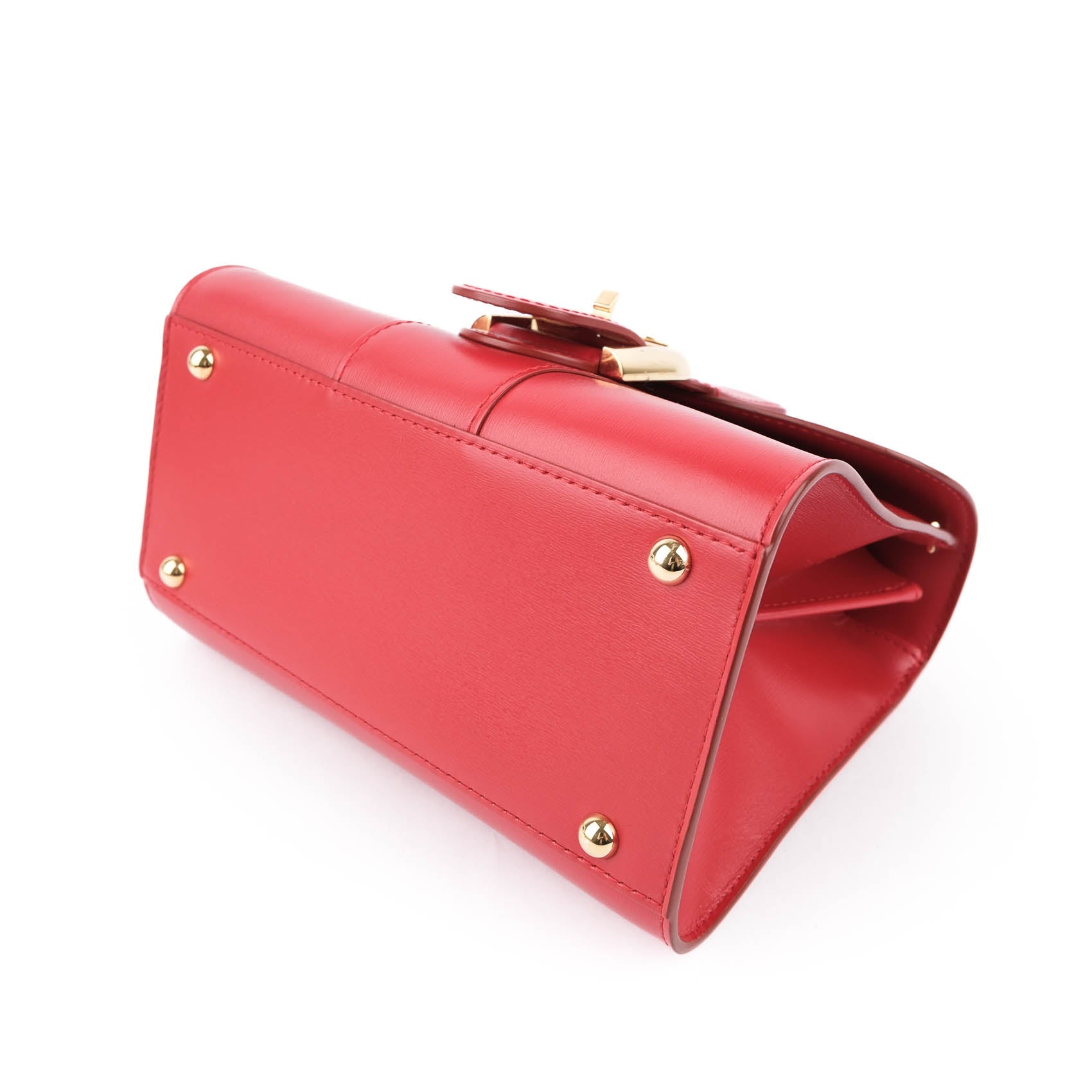 Delvaux Brillant Mini Box Calf Leather - Red