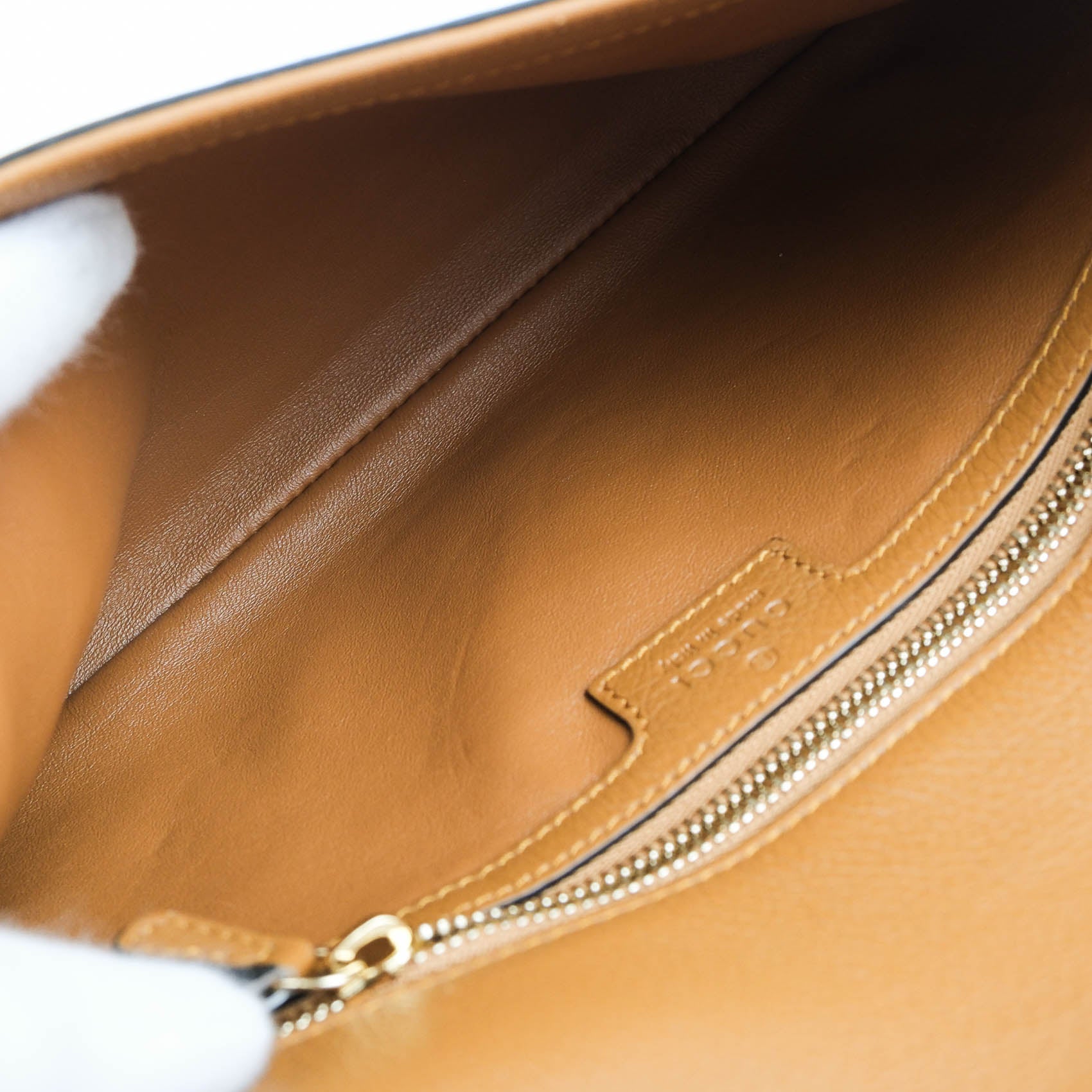 Gucci Blondie small shoulder bag in brown leather