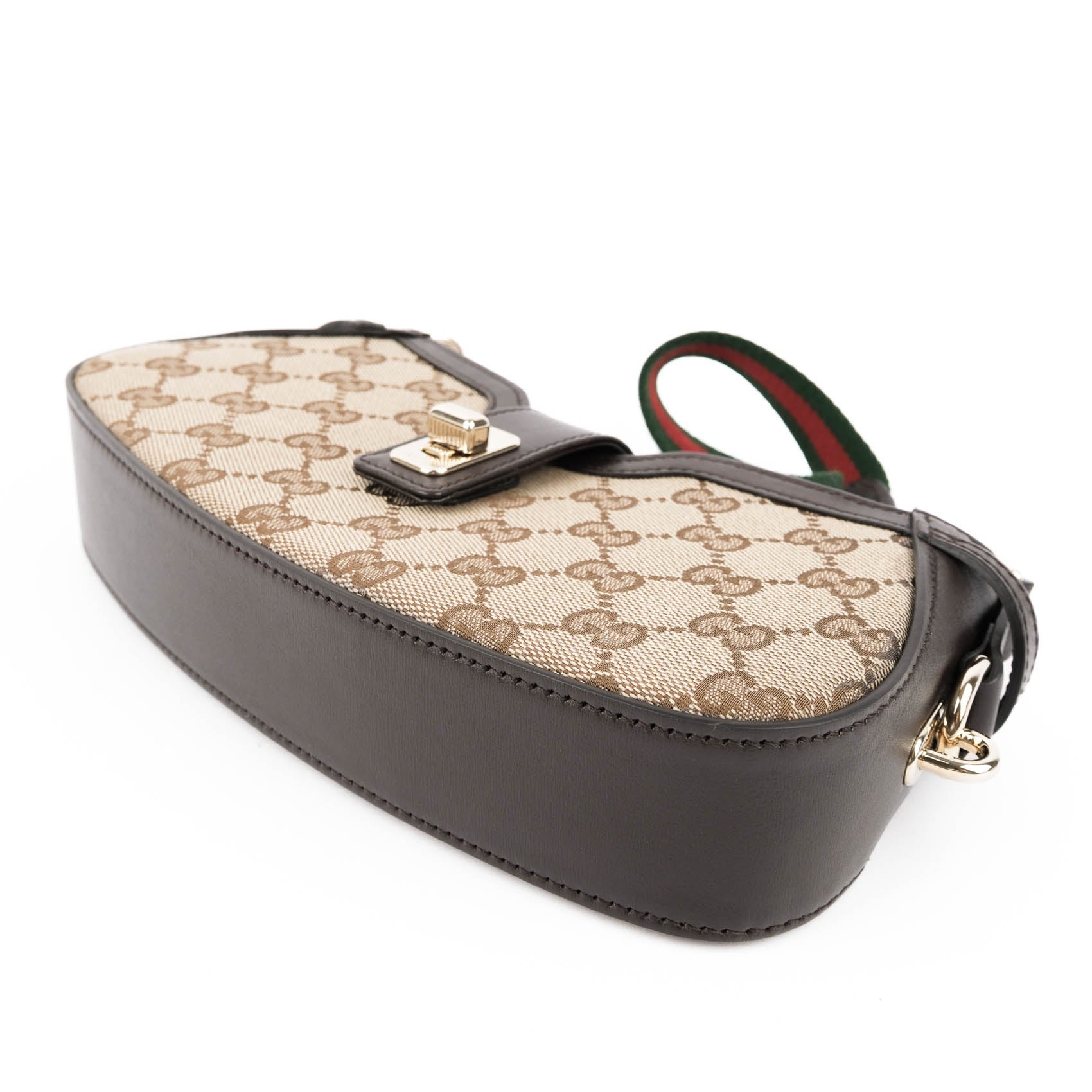 GUCCI Moonside Mini Shoulder Bag – GG Supreme & Leather