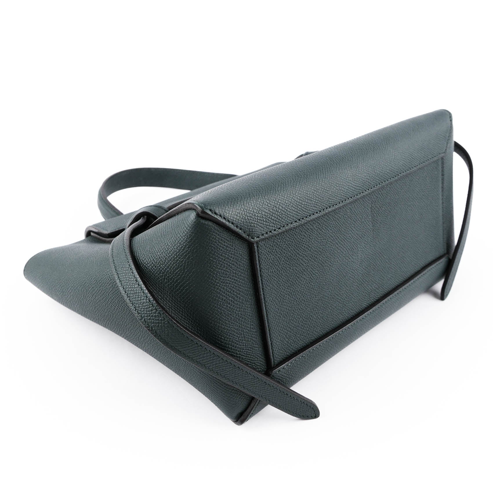 Celine Belt Bag Micro Leather Handbag, Green