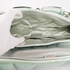 Gucci Horsebit 1955 Large Padded Chain Shoulder Bag - Metallic Mint Green