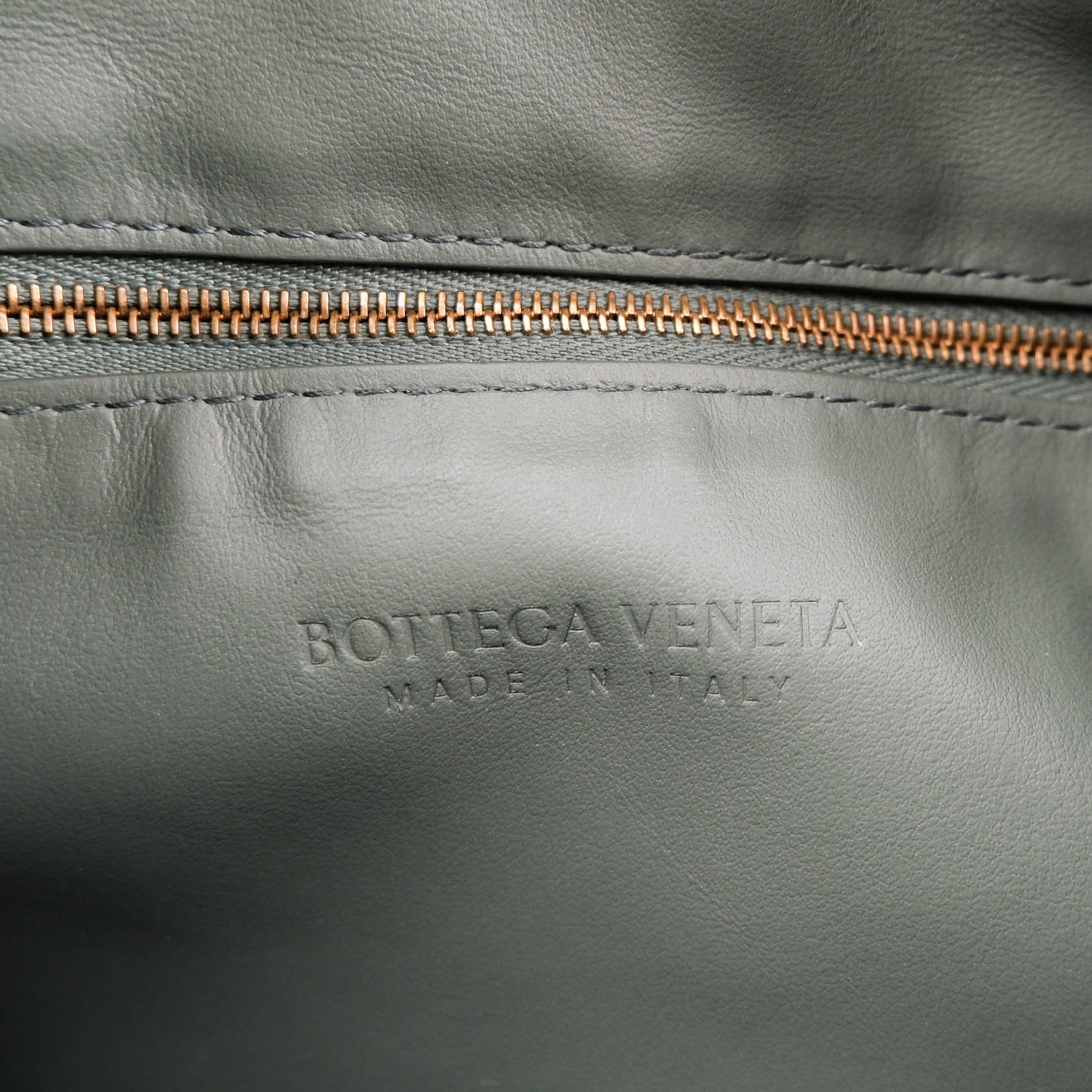 Bottega Veneta Small Hop Bag in Aloe Green Intrecciato Leather