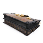 Louis Vuitton Reverse Monogram Trunk Clutch Crossbody Bag