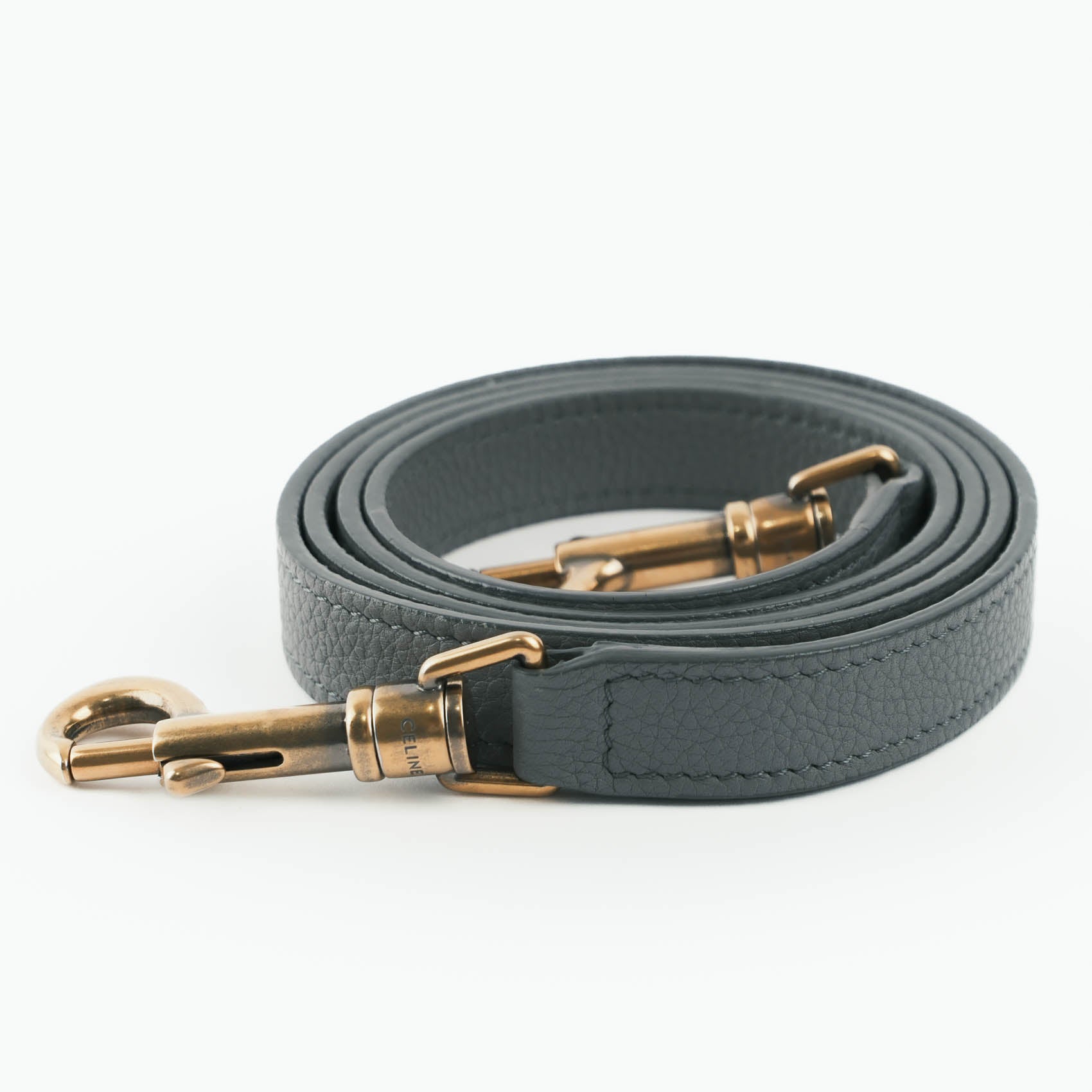 Celine Nano Luggage Bag in Drummed Calfskin