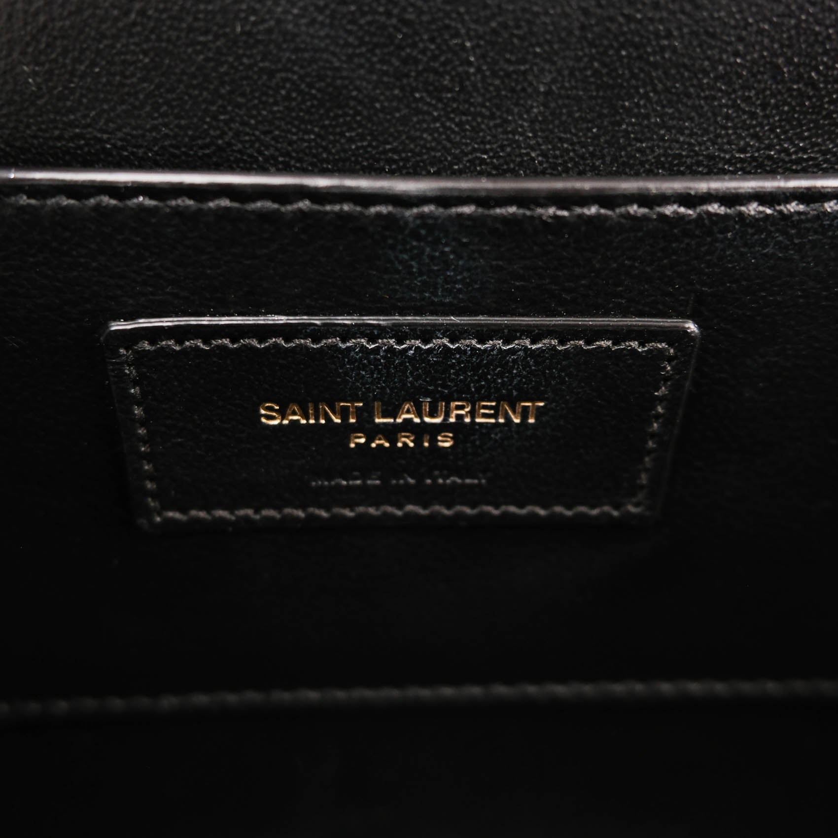 Saint Laurent Paris Solferino Small Shoulder Bag 634305 Smooth Leather Red Gold Hardware