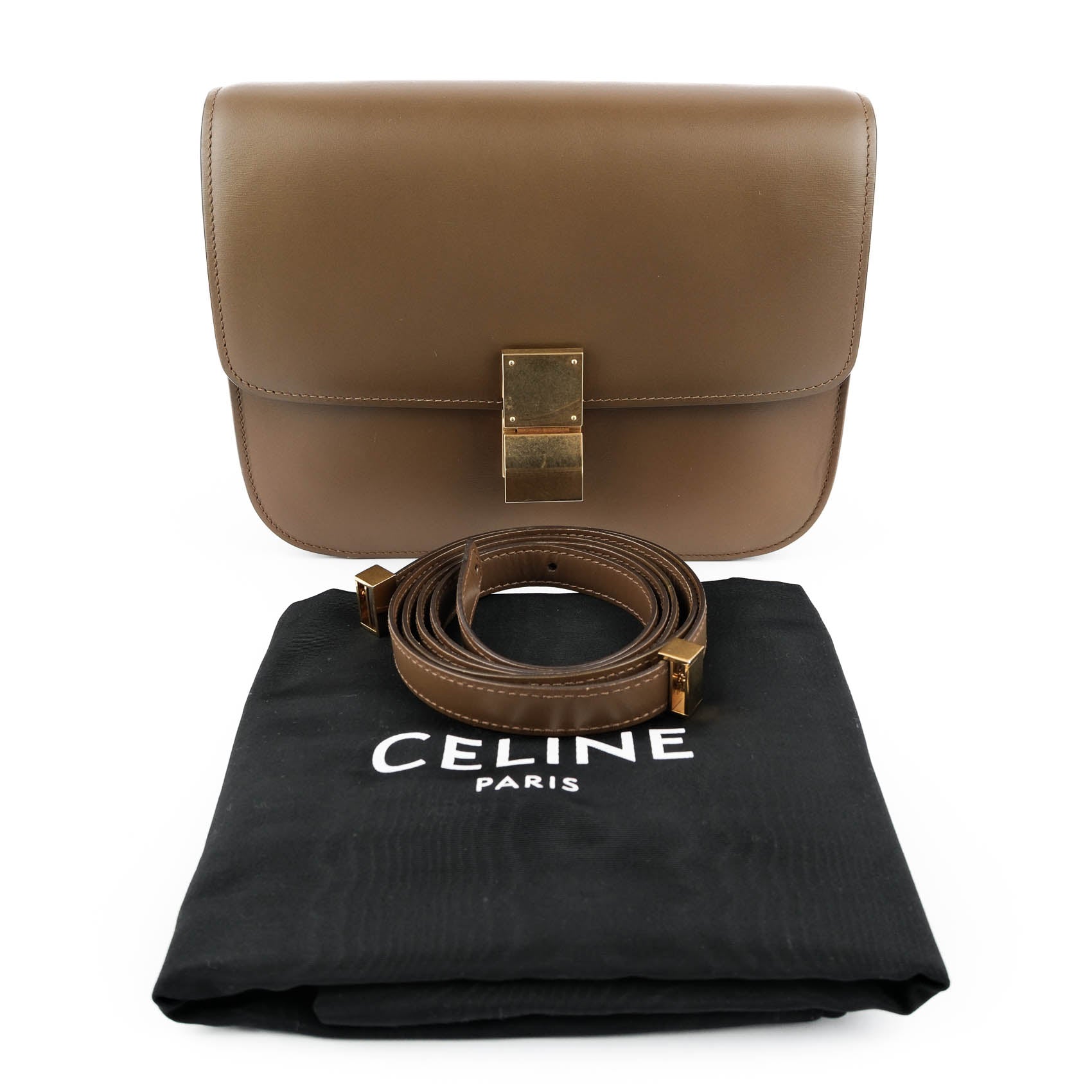 Celine Medium Classic Bag in Box Calfskin