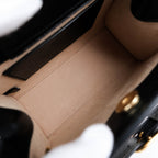 Gucci Diana Mini Handbag - Black Leather with Bamboo Handles