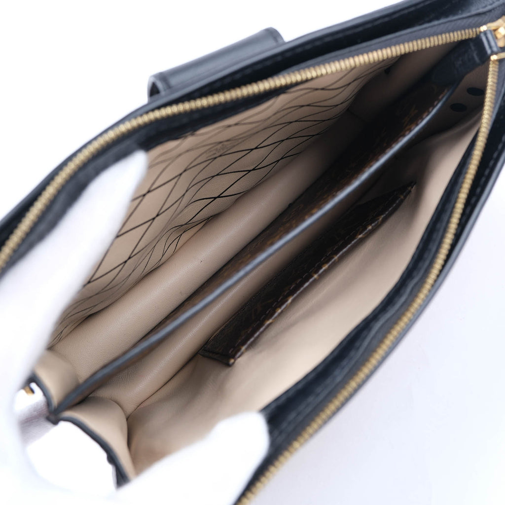 Louis Vuitton Reverse Monogram Trunk Clutch Crossbody Bag