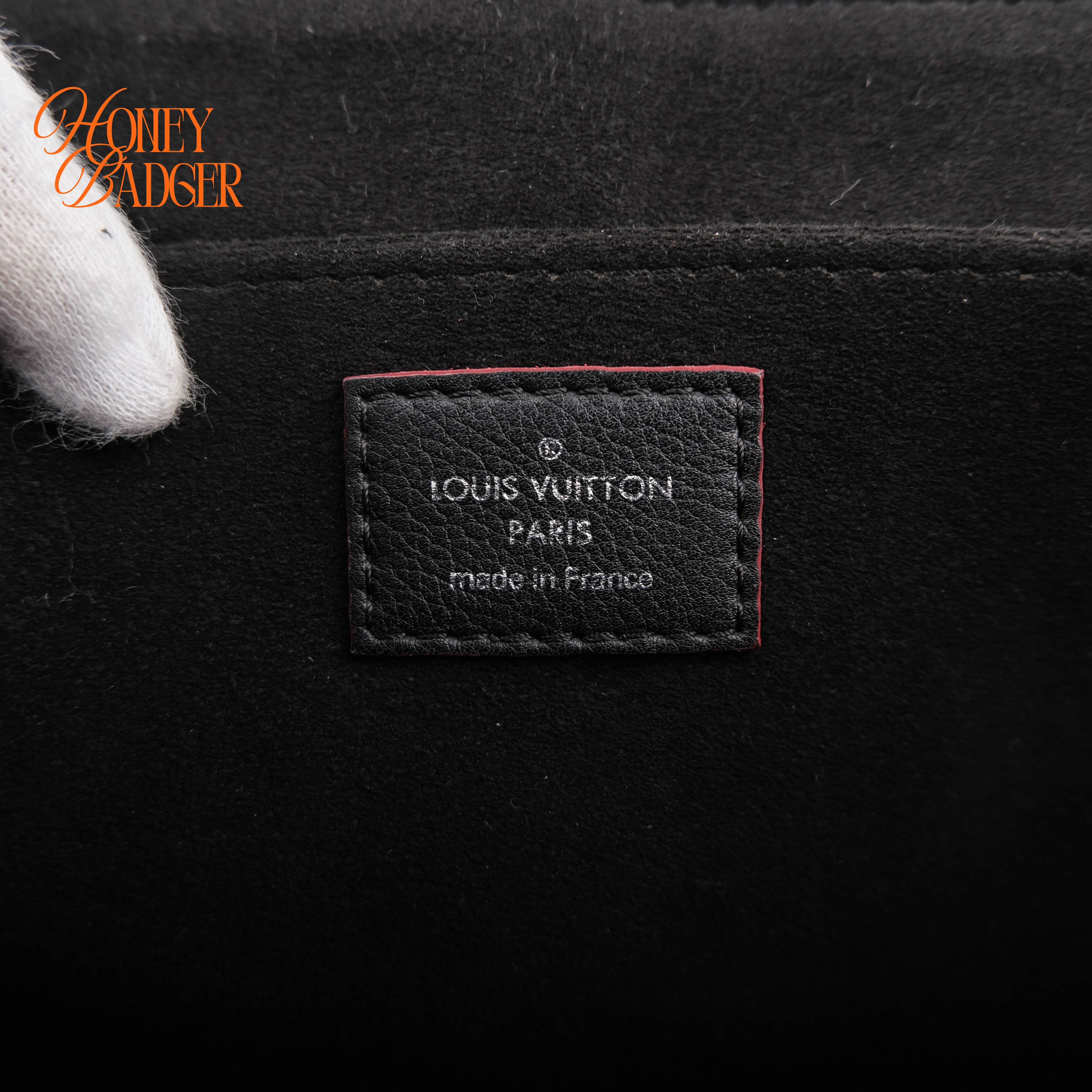 Louis Vuitton Lockme II BB Studs Calfskin Black 2WAY Shoulder Bag M53507 RFID