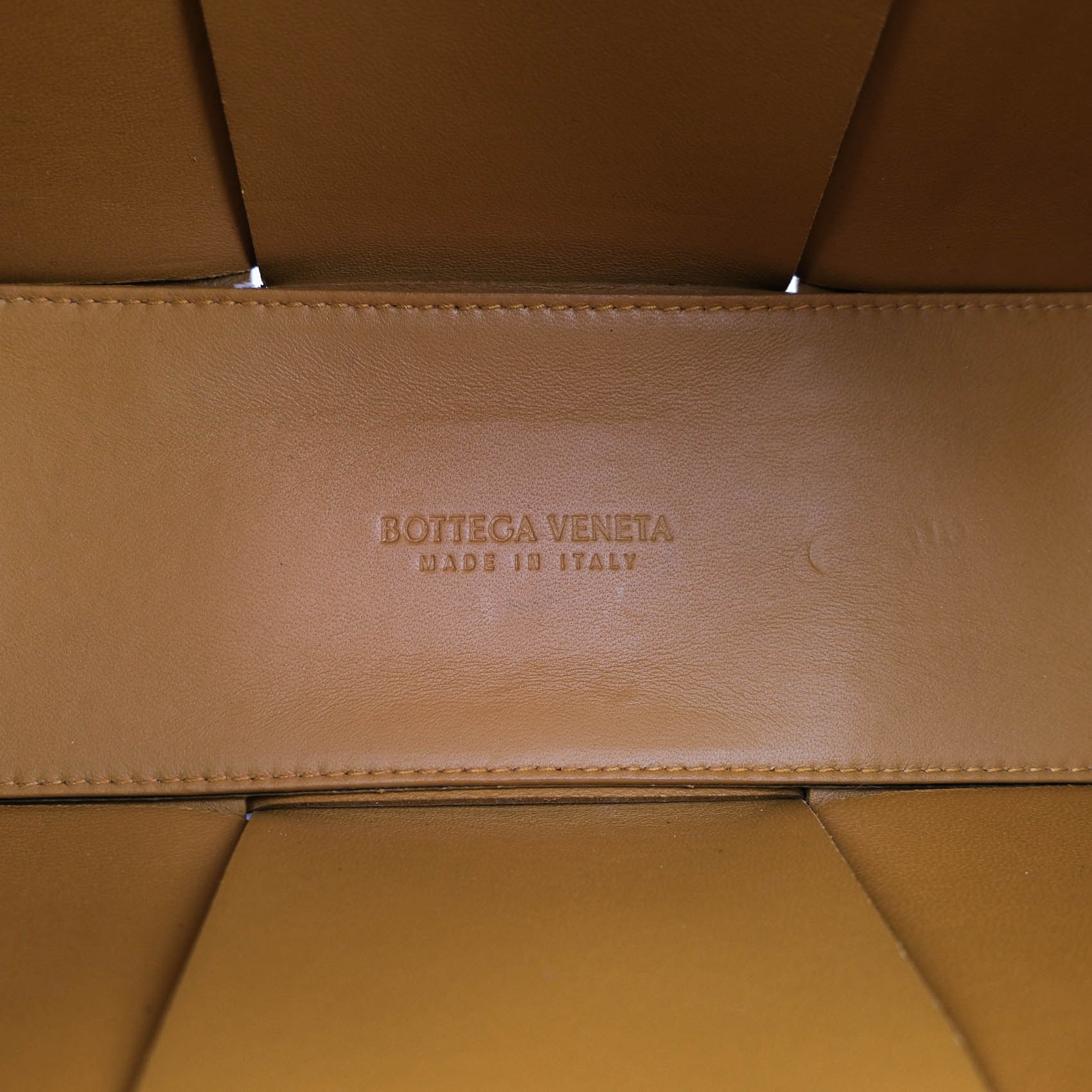 Bottega Veneta Small Arco Tote in Saffron