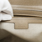 Gucci Jackie 1961 Medium GG Canvas Beige Ivory Gold Hardware Rank S