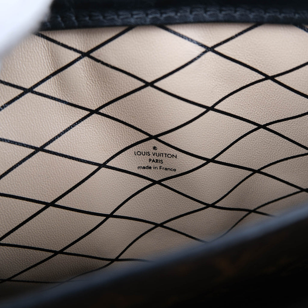 Louis Vuitton Reverse Monogram Trunk Clutch Crossbody Bag