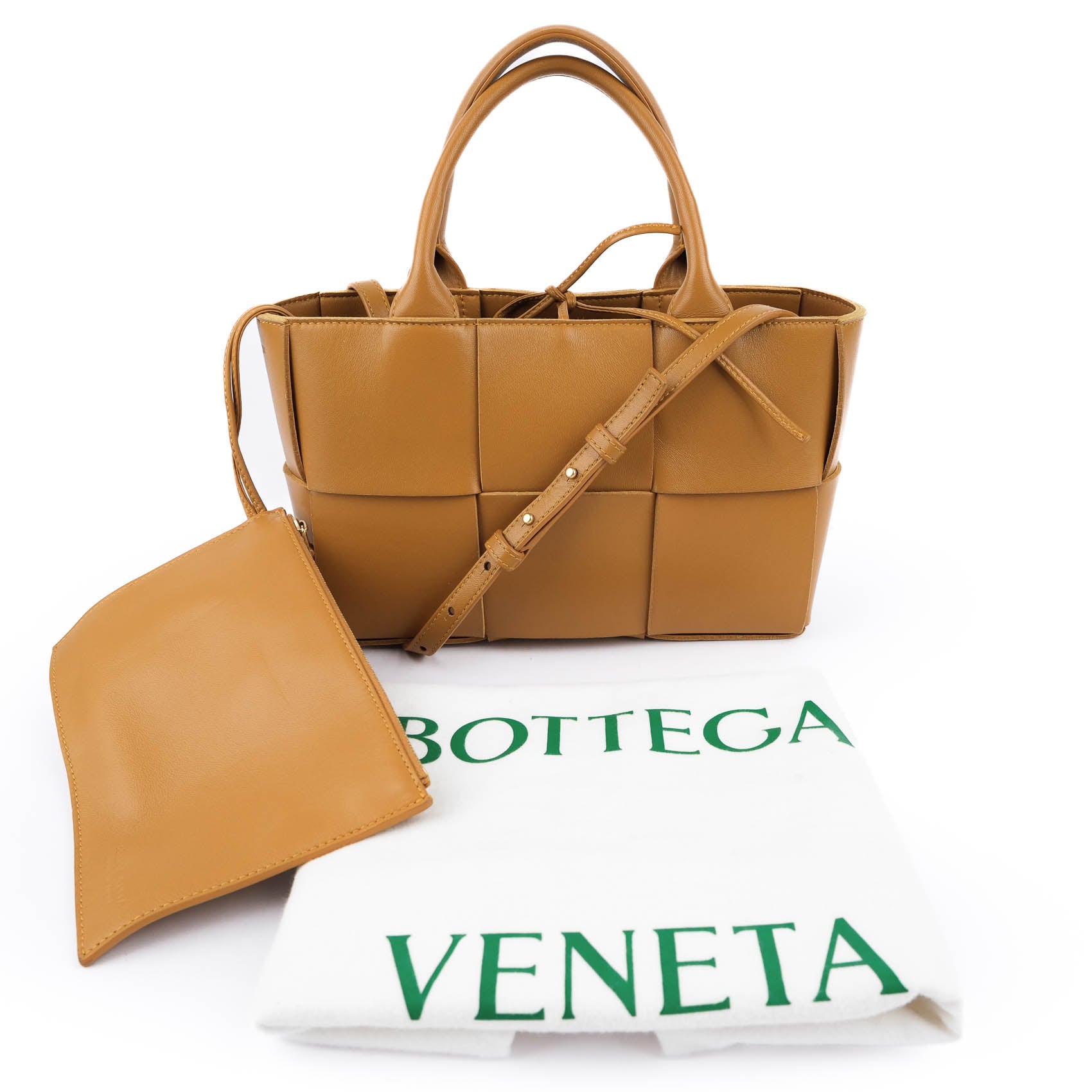 Bottega Veneta Small Arco Tote in Saffron