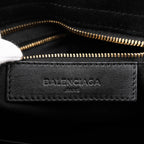 Balenciaga Giant 12 Gold City Black Suede 2-Way 281770 D94JG 1000