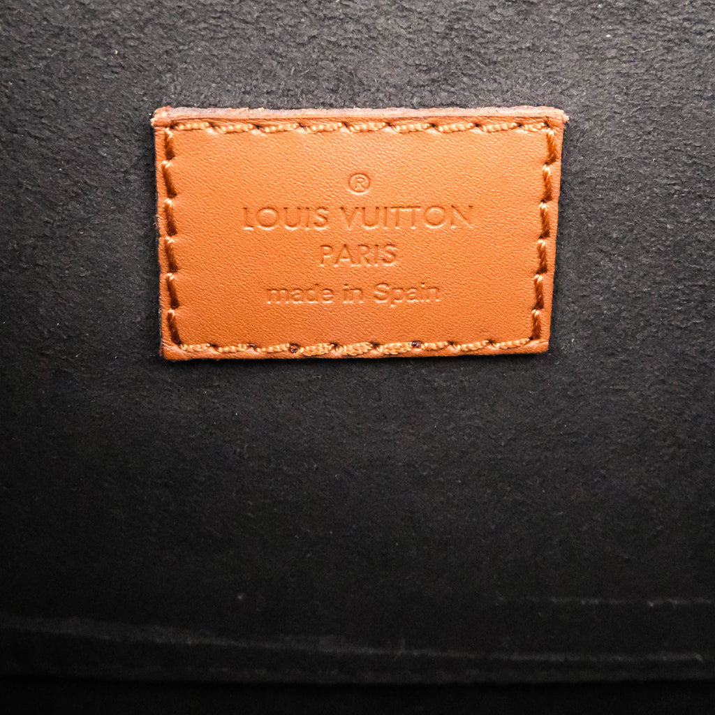 Louis Vuitton Dauphine MM Monogram Reverse Canvas Brown Crossbody Bag - M44391