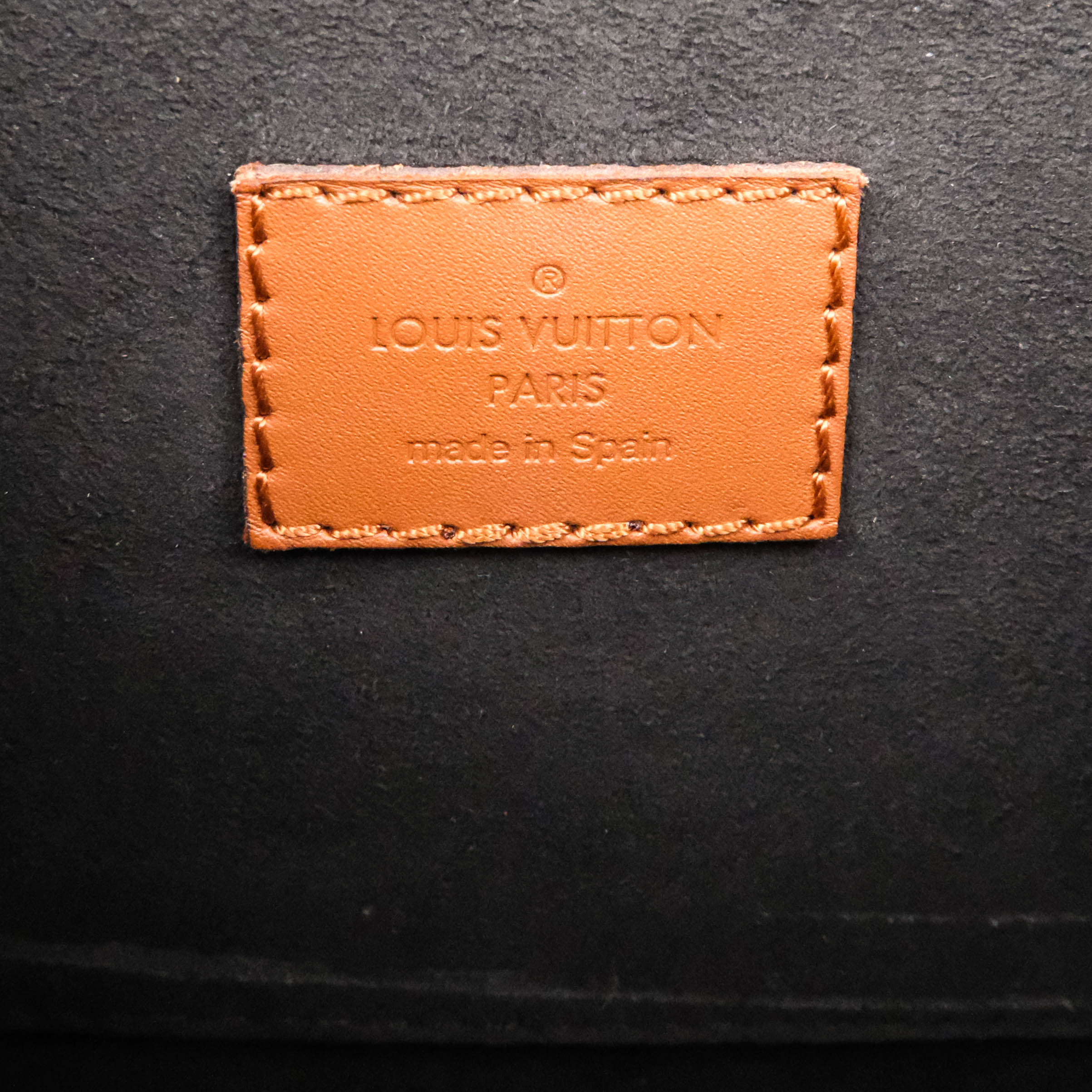 Louis Vuitton Dauphine MM Monogram Reverse Canvas Brown Crossbody Bag - M44391