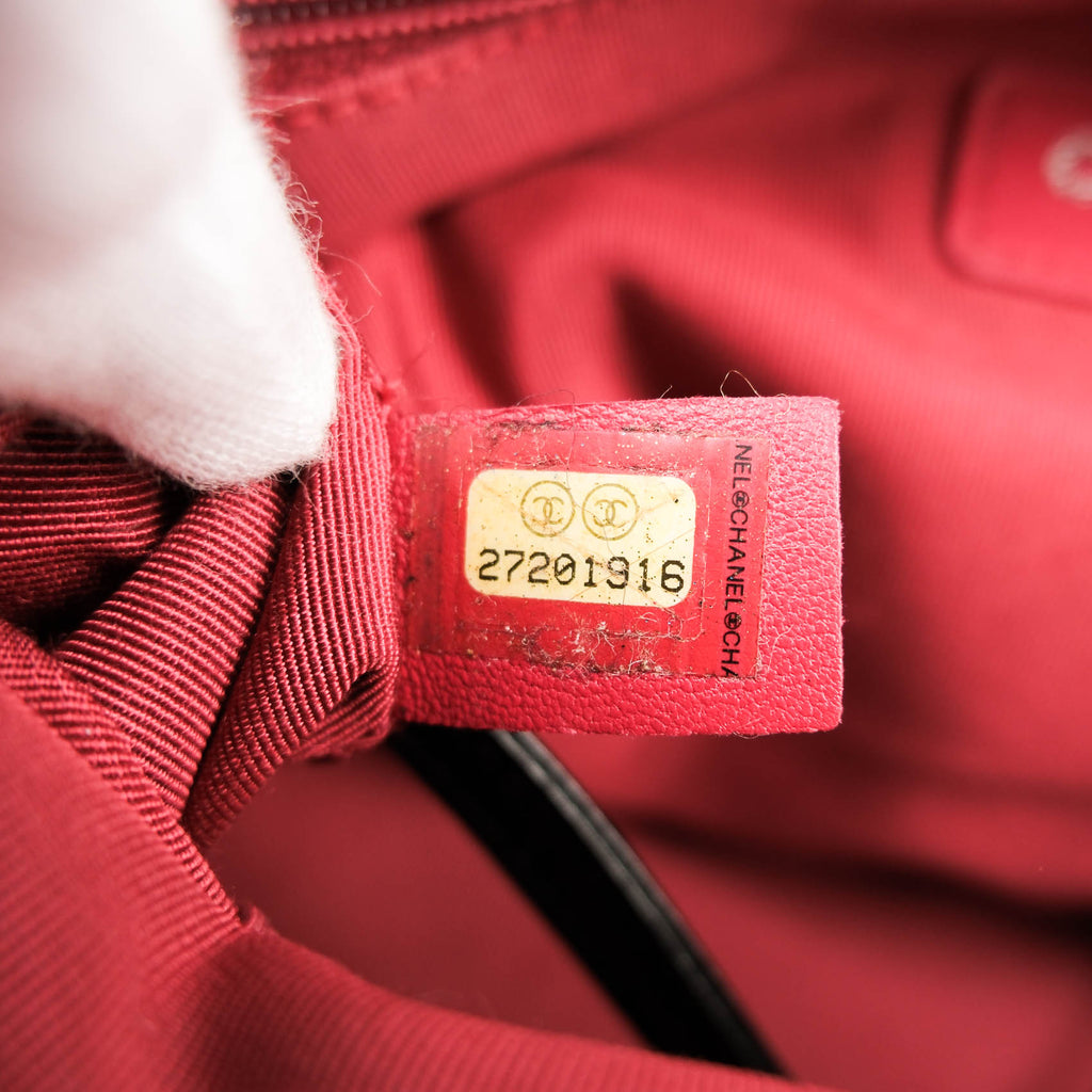 Chanel Gabrielle Medium Hobo Bag Navy Blue & Black Aged Calfskin AS1521