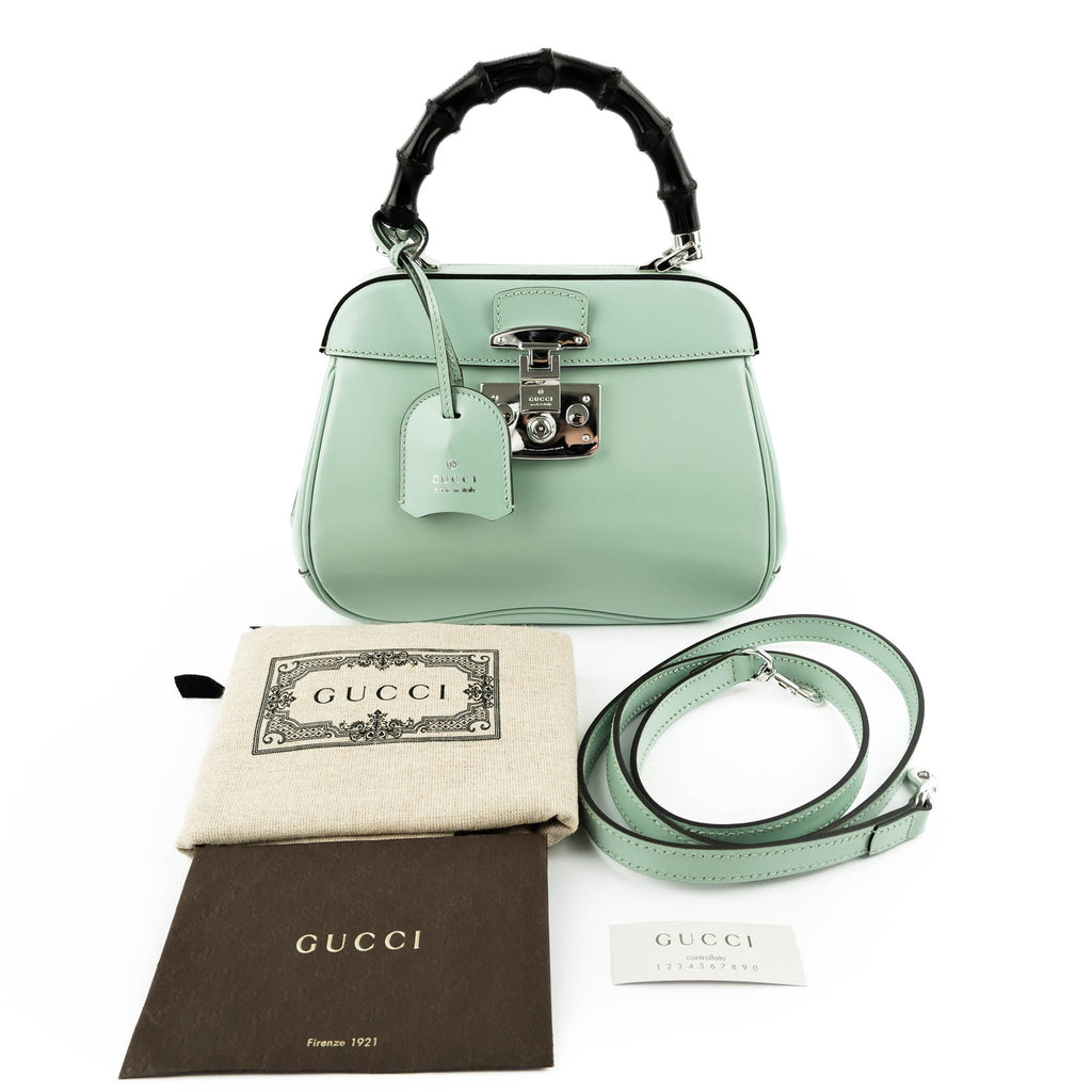 Gucci Lady Lock Bamboo Top Handle Bag