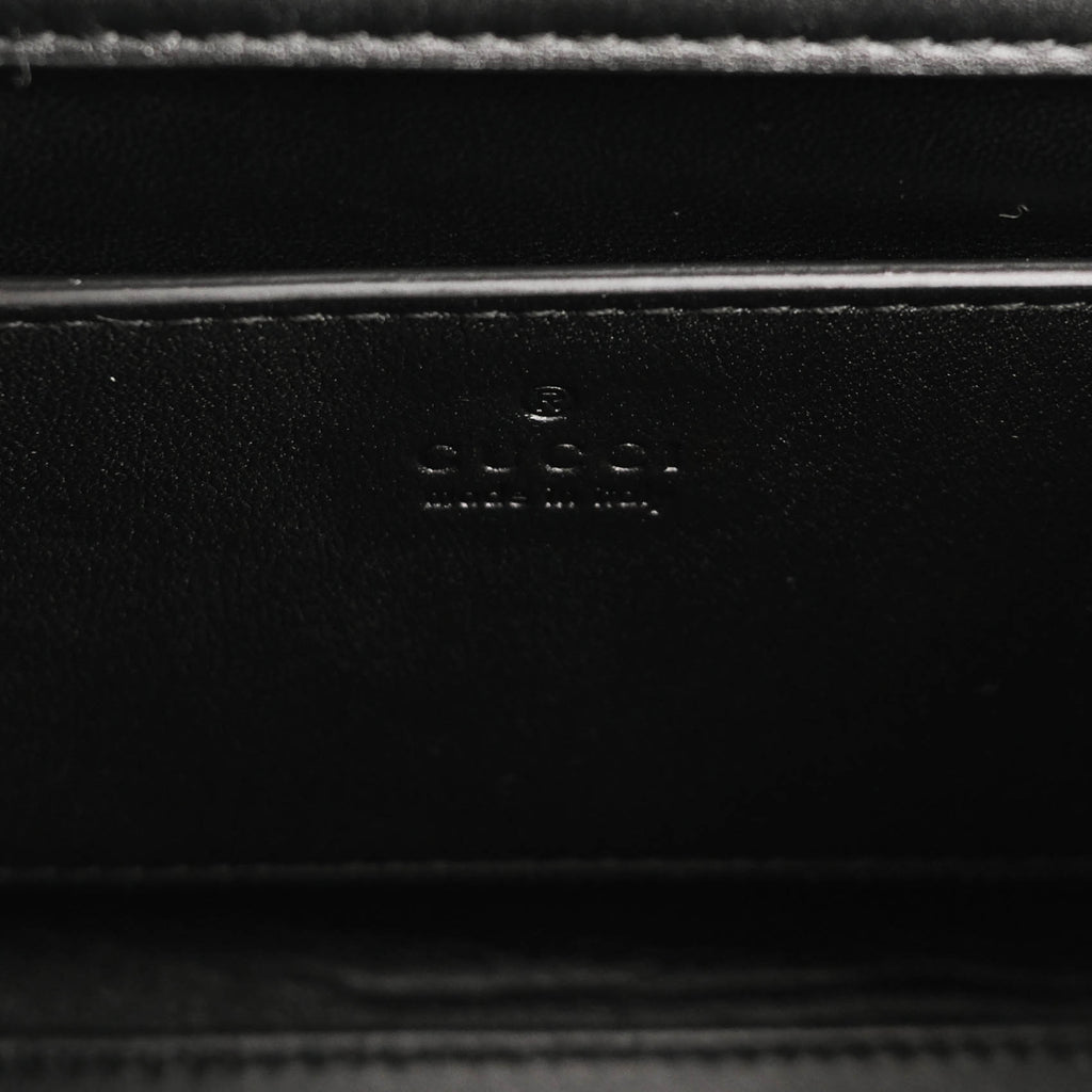 Gucci Diana Mini Bag – Black Patent Leather & Leather Handles