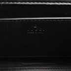 Gucci Diana Mini Bag – Black Patent Leather & Laquered Bamboo Handles