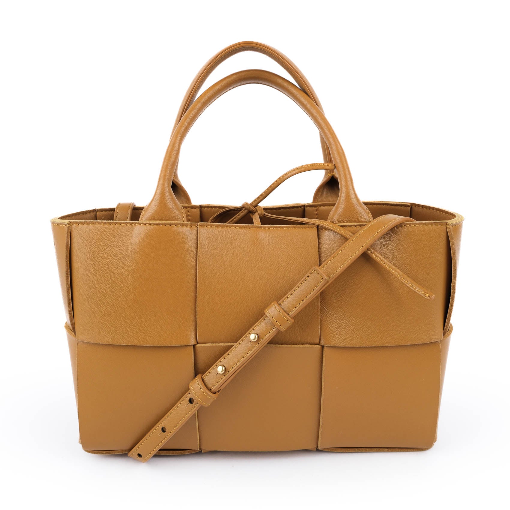 Bottega Veneta Small Arco Tote in Saffron