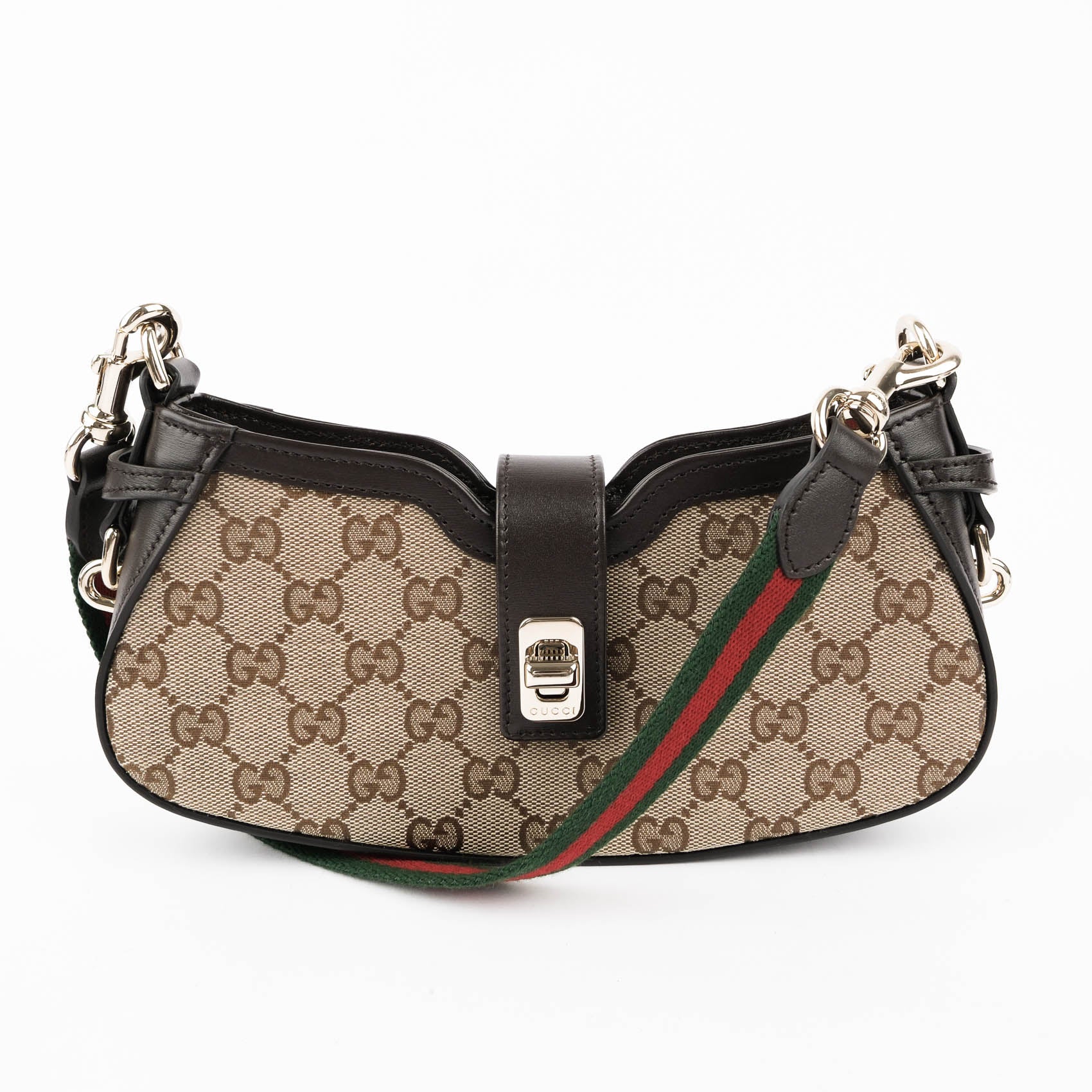 GUCCI Moonside Mini Shoulder Bag – GG Supreme & Leather
