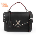 Louis Vuitton Lockme II BB Studs Calfskin Black 2WAY Shoulder Bag M53507 RFID