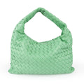 UNUSED ITEM | Bottega Veneta Medium Hop Bag in Intrecciato Leather - Emerald Green