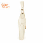 Gucci Jackie 1961 Medium Leather White Gold Hardware Rank S