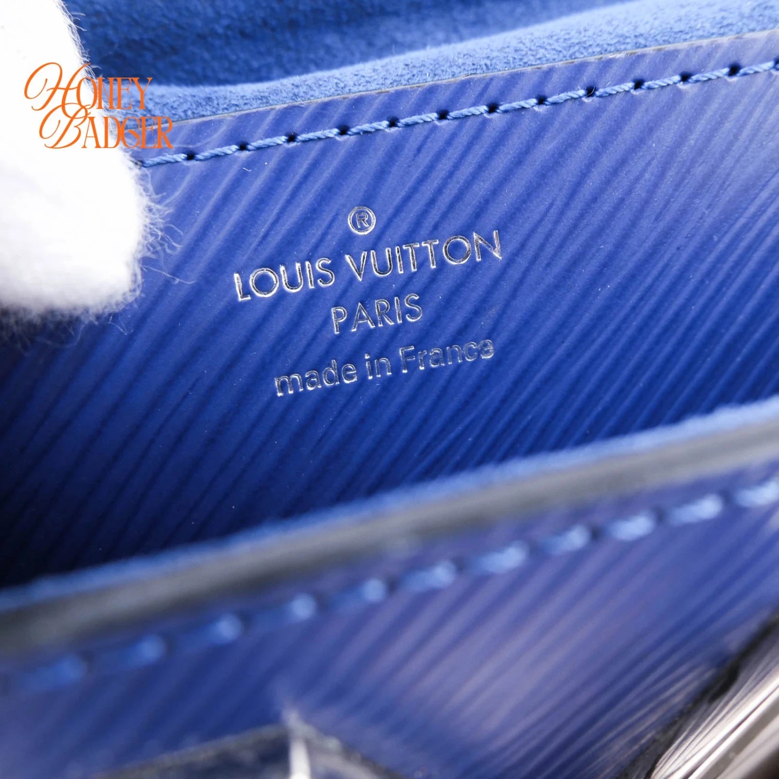 Louis Vuitton Twist PM Epi Leather Blue Rank A