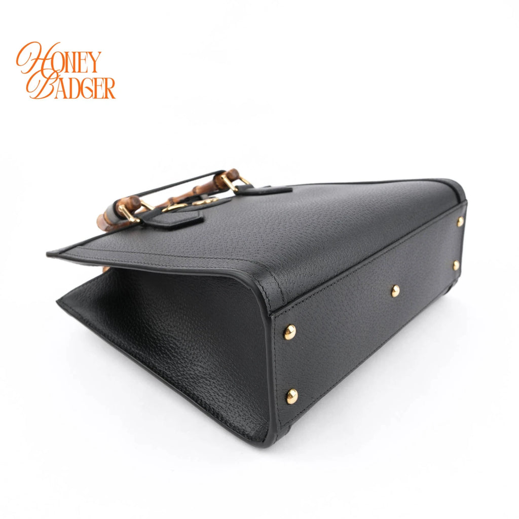 Gucci Diana Small Leather Black Rank S