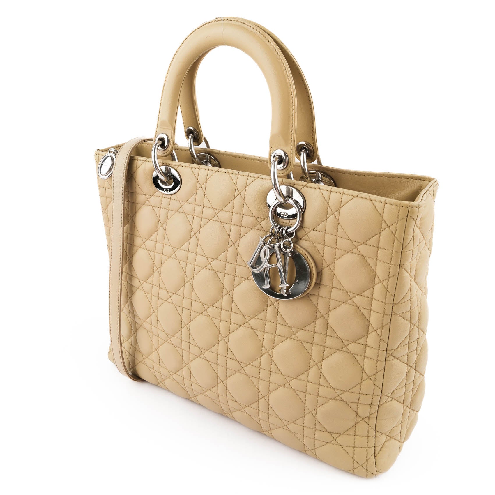 Christian Dior Lady Dior Large Cannage shoulder handbag