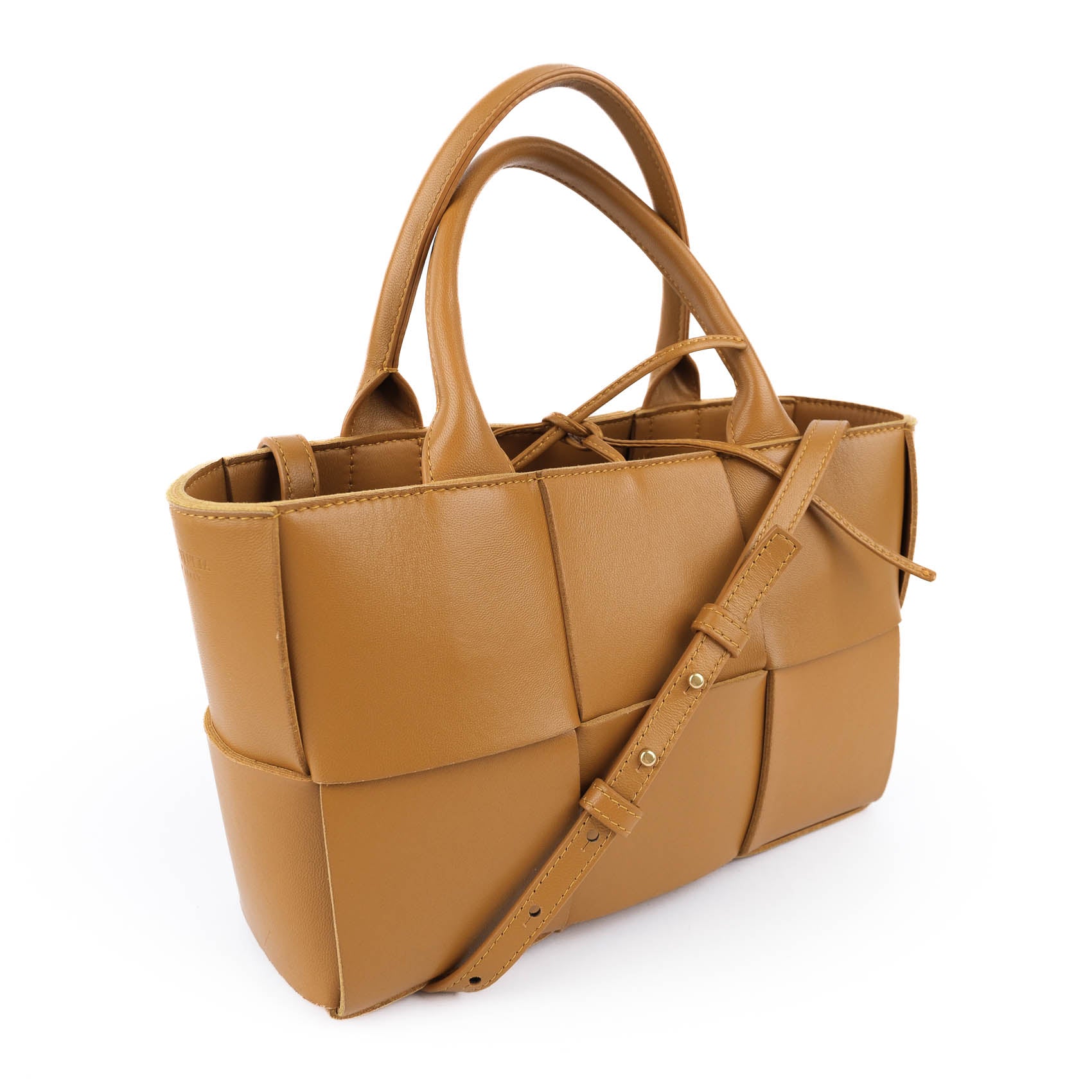 Bottega Veneta Small Arco Tote in Saffron