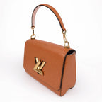 Louis Vuitton Epi Leather Twist MM - Caramel Brown