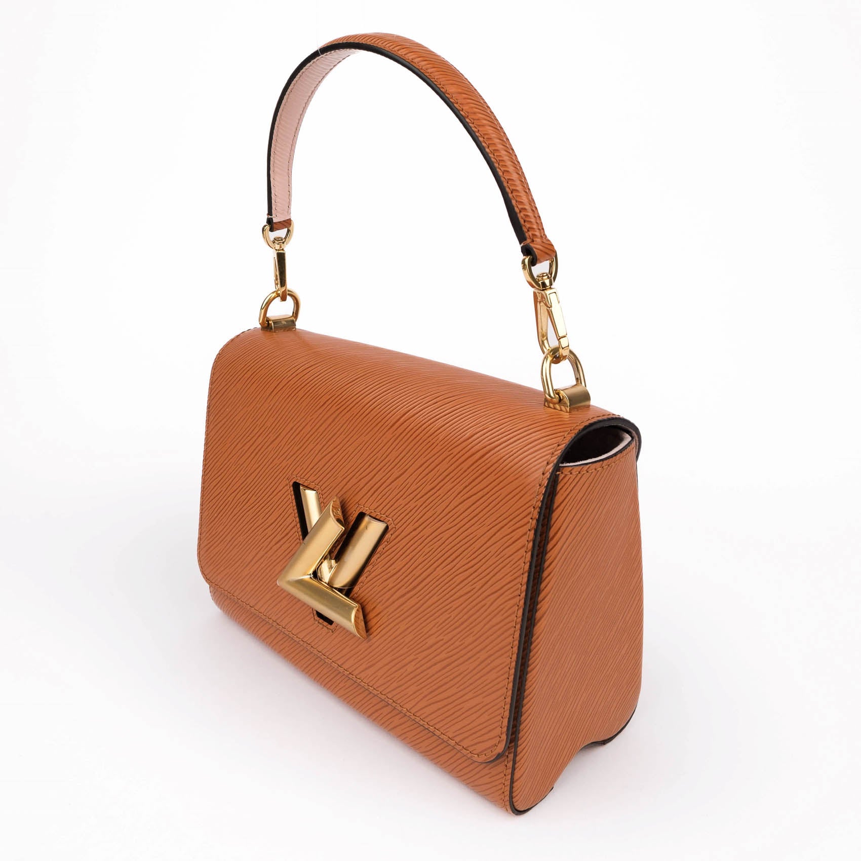 Louis Vuitton Epi Leather Twist MM - Caramel Brown