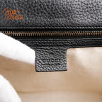 Gucci GG Marmont Top Handle Leather Black Rank A