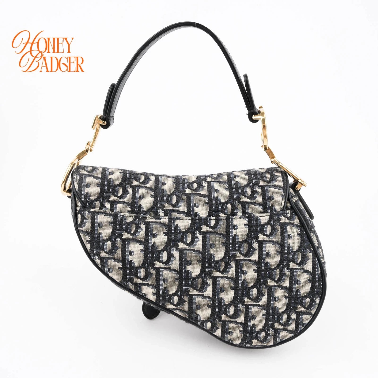 Dior Saddle Small Oblique Jacquard Blue Rank A