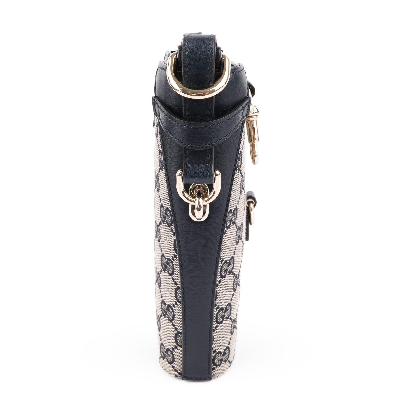 Gucci Ophidia Mini GG Supreme Bucket Bag - Beige & Blue