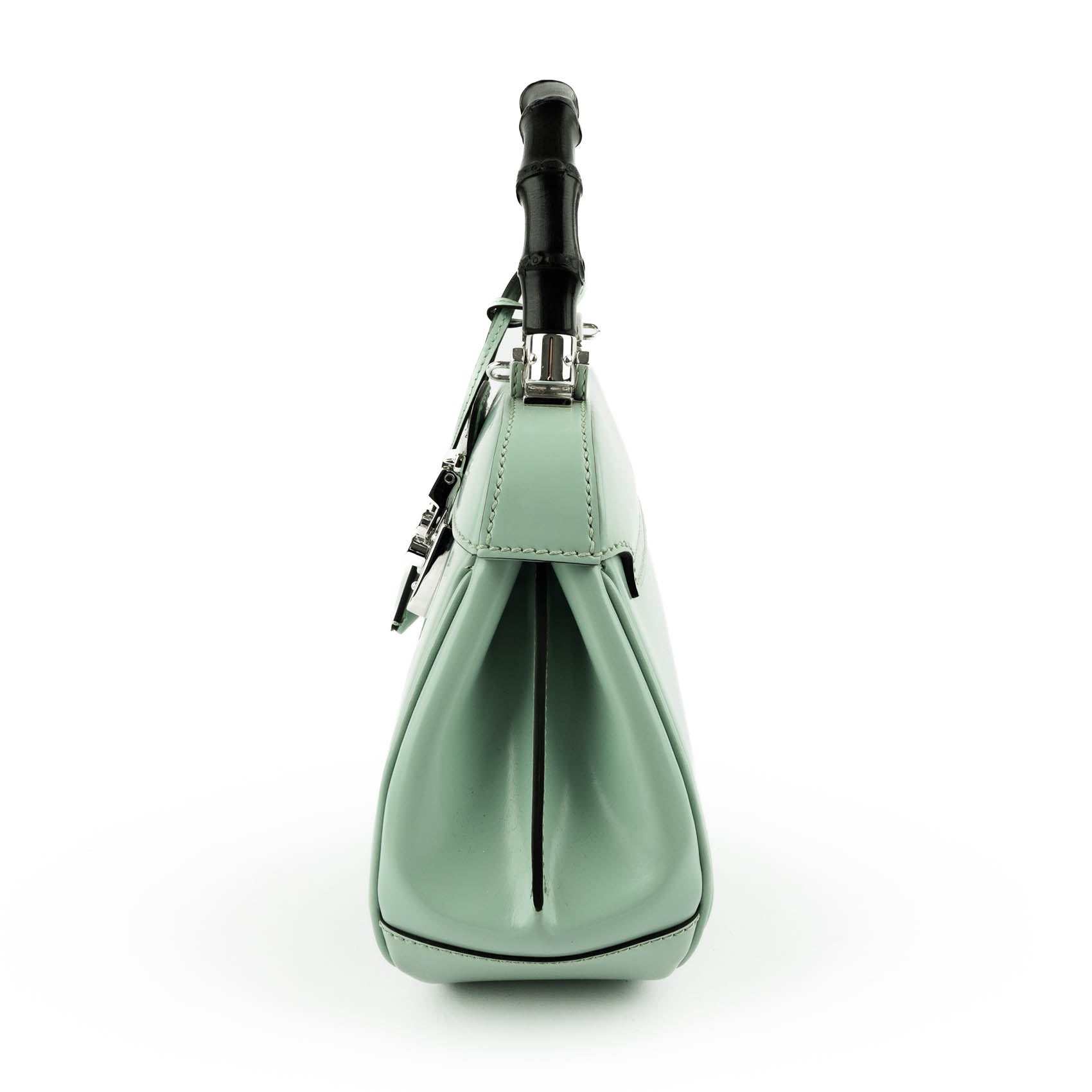 Gucci Lady Lock Bamboo Top Handle Bag