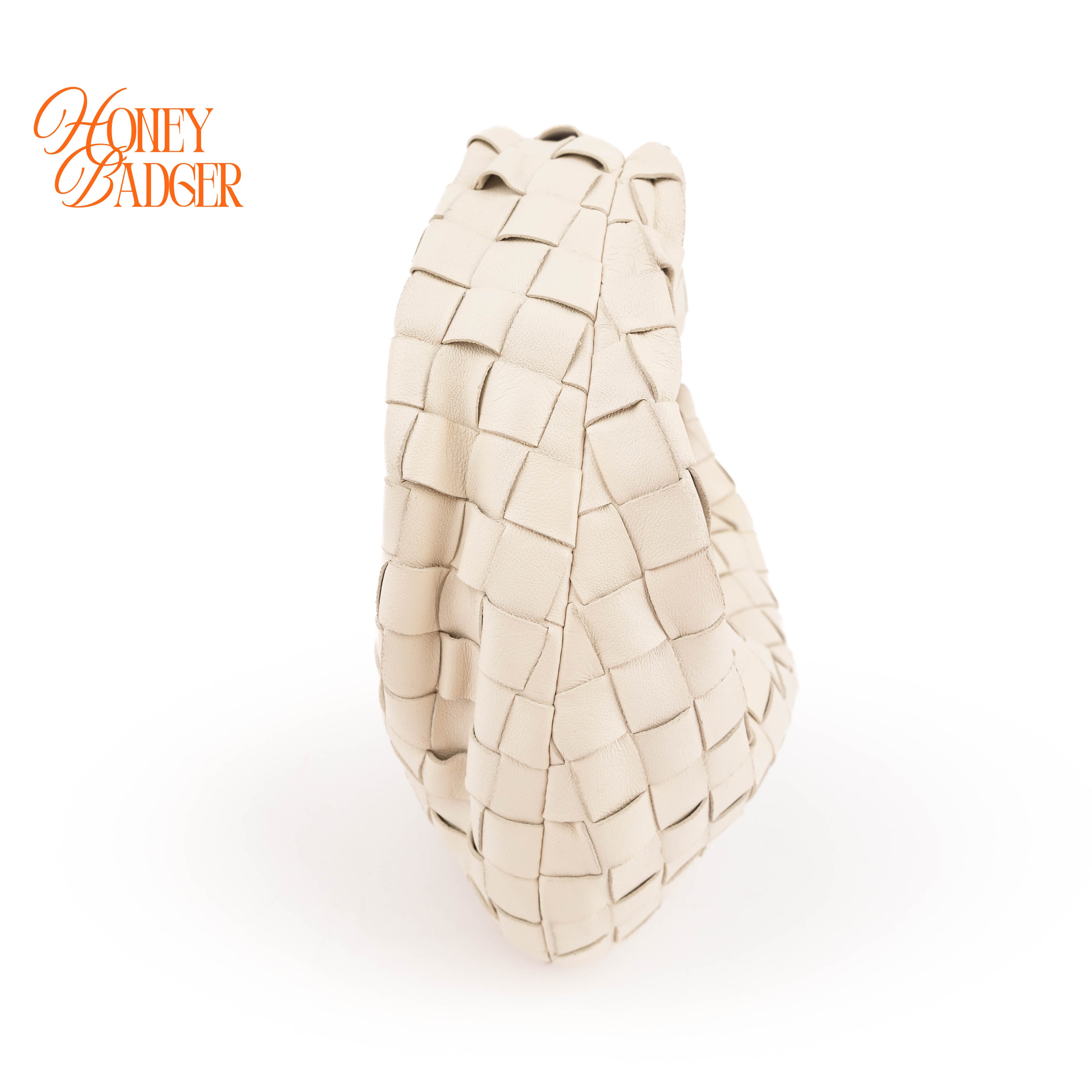 Bottega Veneta Intrecciato Nappa Mini Jodie - White