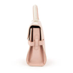 Delvaux Tempête Mini Calfskin Leather 2-Way Handbag (Light Pink / Bicolor)