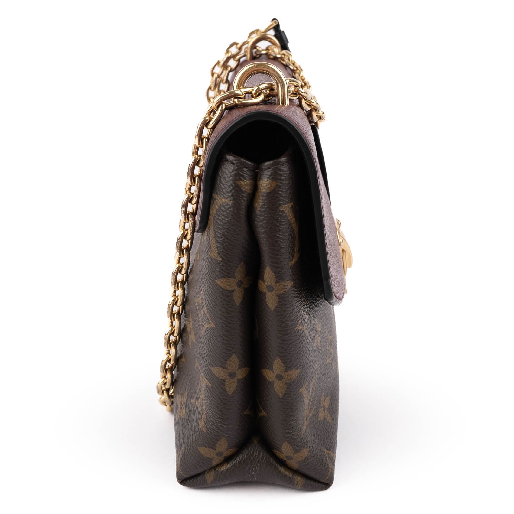 Louis Vuitton Saint Placide Monogram Canvas and Grain Leather in Bordeaux